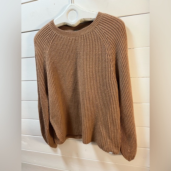 FWD – Brown Ribbed Knit Sweater XL - Picture 3 of 8